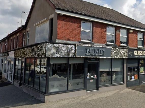 Infinity Hair Nails & Beauty on Whitegate Drive has a 5 out of 5 rating from 33 Google reviews