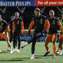 One of Blackpool's players are walking a tight rope when it comes to a suspension. 