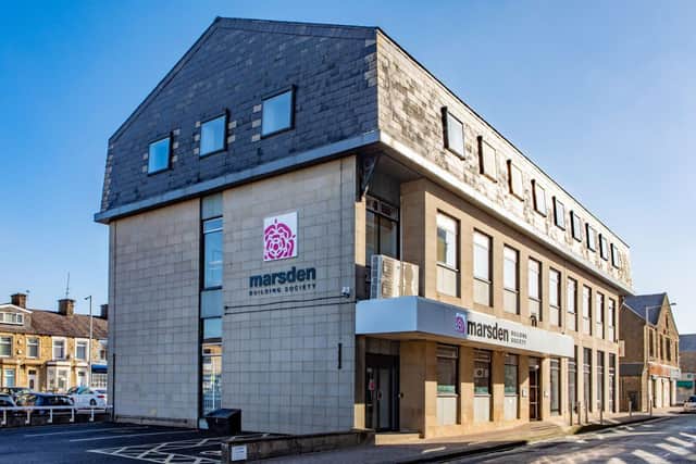 Marsden Building Society’s Principle Office in Nelson, Lancashire
