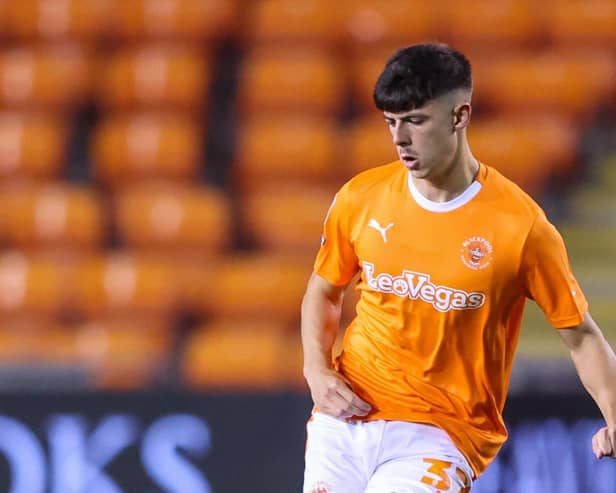 Luke Mariette has appeared for Blackpool in the EFL Trophy this season. The 20-year-old has joined Macclesfield on a season-long loan. 