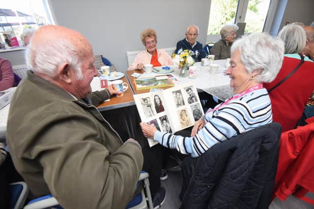 Activities at the Forget Me Not Dementia Cafe at Marton United Reform Church