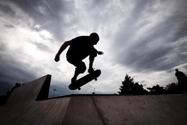 Skaters will be able to use the park after dark