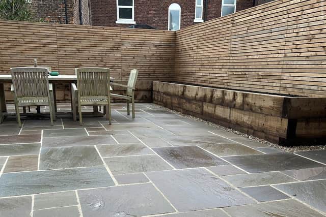 Paving stones and patios can be vulnerable during winter. Photo: Paving Shopper