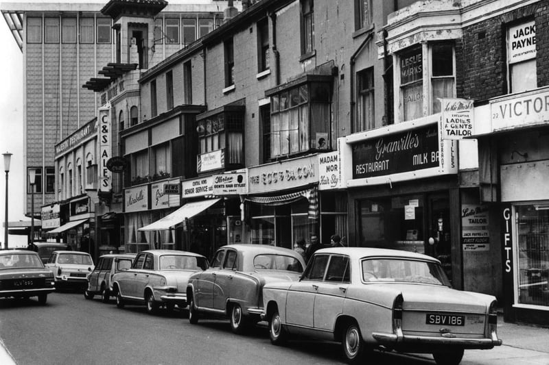 North side of Victoria Street in 1976