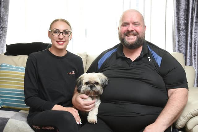 Stefan Harding wants to thank his carer Alina Chiriac for saving his life when she found him collapsed in the bathroom. Stefan, who is from Blackpool, suffers from a rare condition which results in him sometimes passing out while carrying out basic tasks.