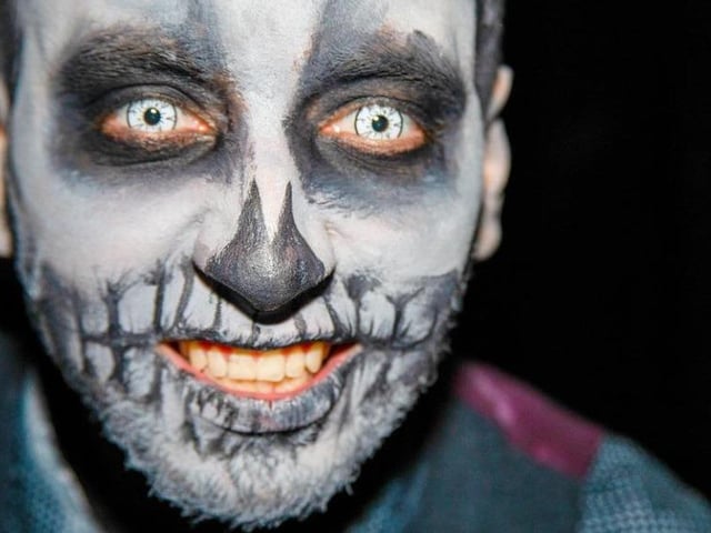 Are you a whizz with make-up? Start a side hustle decorating people for special events like Halloween