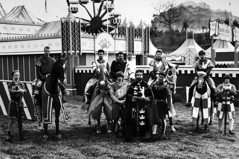 Archive pictures of Camelot Theme Park in the 80s and 90s