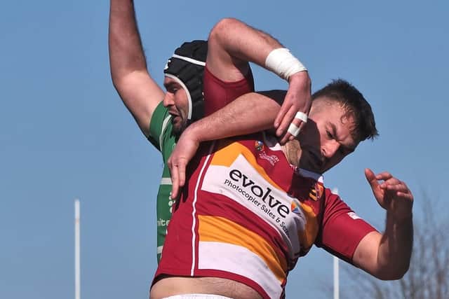 Ben Walton (left) will join brother Mike (right) and Fylde RFC next season Photo: Chris Farrow/Fylde RFC