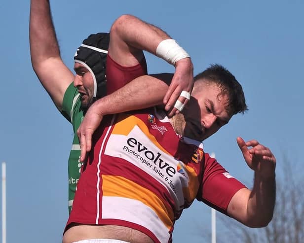 Ben Walton (left) will join brother Mike (right) and Fylde RFC next season Photo: Chris Farrow/Fylde RFC