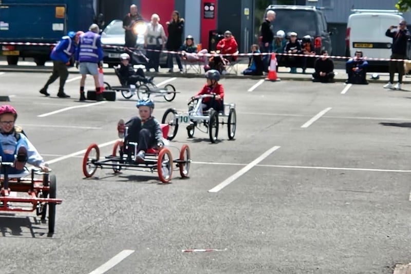 Scout Car Racing Scouts get pedalling at the UK Scout Car Races!
