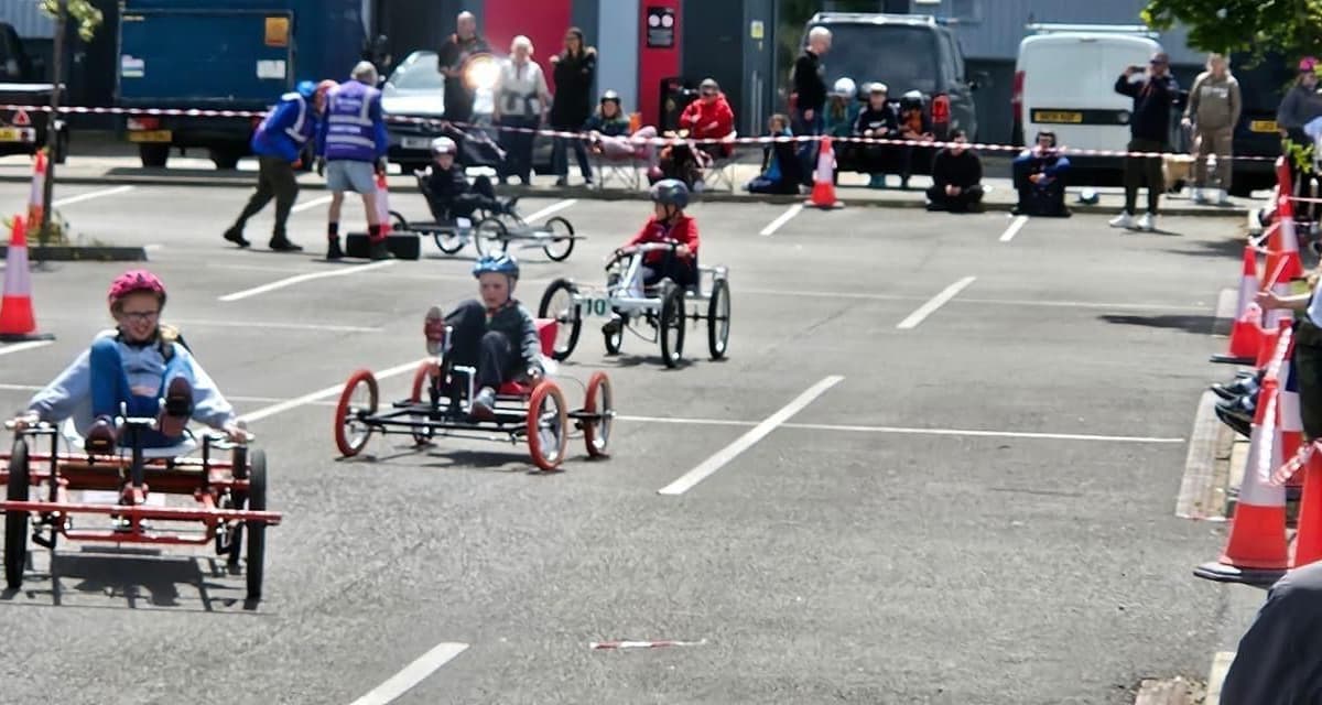 Scout Car Races Scouts get pedalling at the UK Scout Car Races!