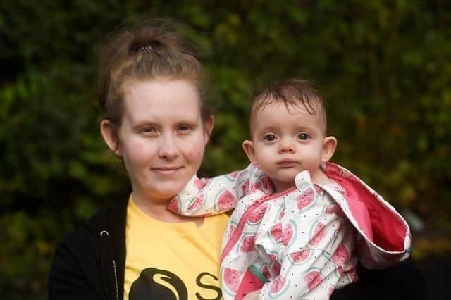Emma Cowley and daughter Ava