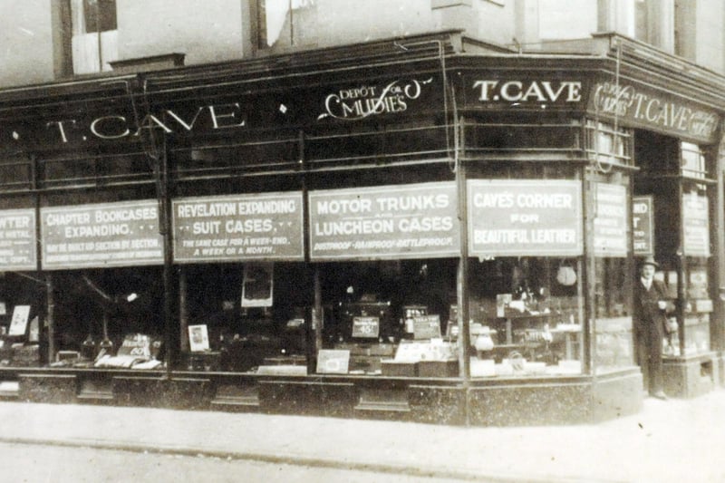 Caves Corner as it was in 1938
