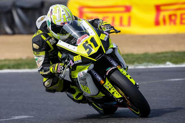 Ryan Garside took part in a weekend's racing at Brands Hatch Picture: Colin Port Images