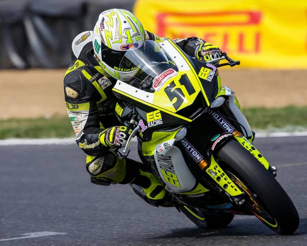 Ryan Garside took part in a weekend's racing at Brands Hatch Picture: Colin Port Images