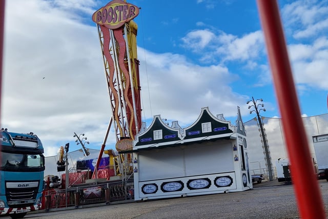 Big thrills coming to Blackpool sea front. Photo by Lucinda Herbert
