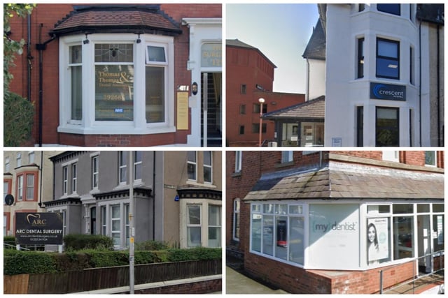 Below are 16 of the highest-rated dentists in the Blackpool area according to Google reviews