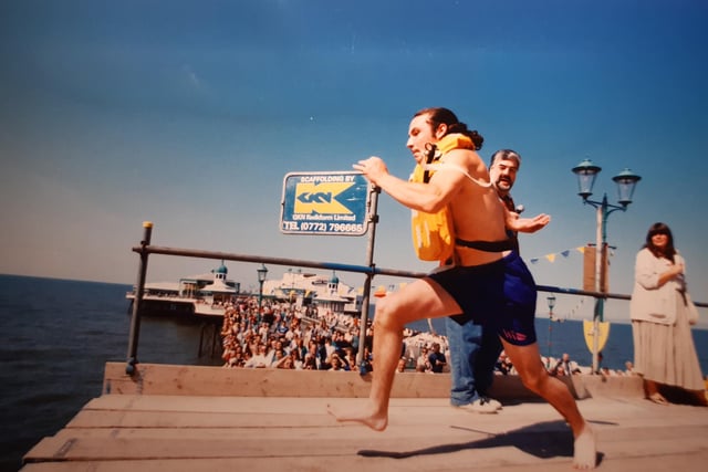 Dan Reid got furthest with this determined run in 1994