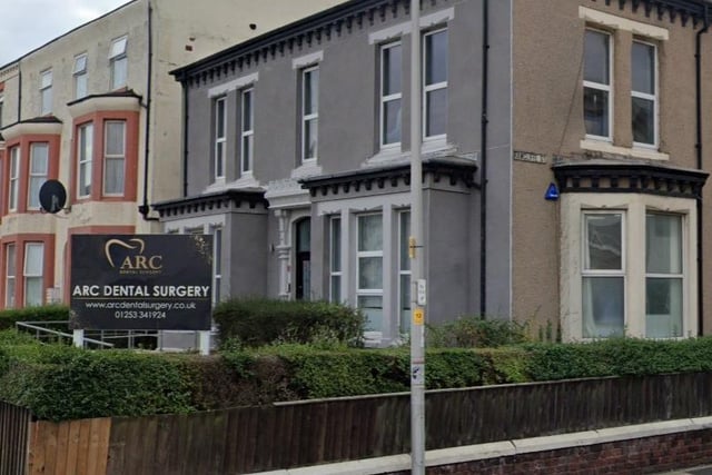 ARC Dental Surgery on Lytham Road, Blackpool, has a 4.8 out of 5 rating from 53 Google reviews