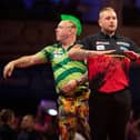 Dimitri Van den Bergh defeated reigning champion Peter Wright Picture: Taylor Lanning/PDC