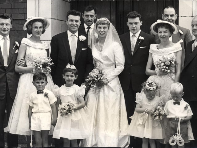 Jimmy Armfield and Anne Ashurst Wedding Day