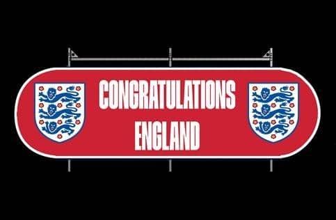 A new illuminations display will celebrate the triumphant England Lionesses