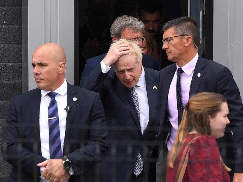Boris Johnson at Blackpool & Fylde College
