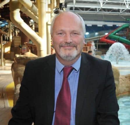 Sandcastle Waterpark managing director John Child is leaving the attraction for new challenges