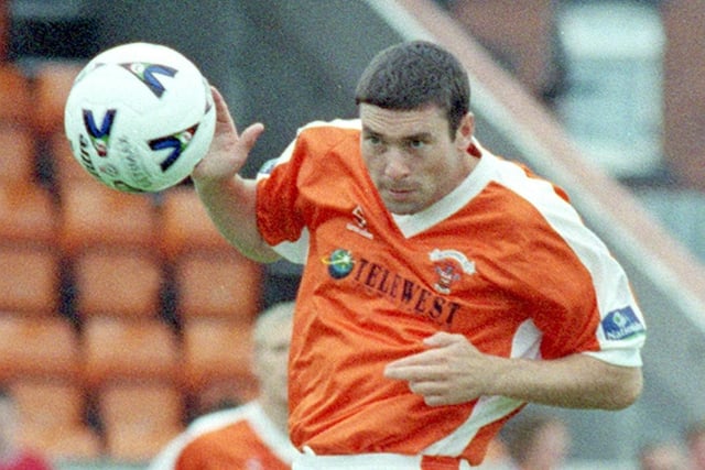 John Murphy played for Blackpool from 1999–2006 ending with 83 goals under his belt
