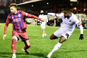 Gavin Massey was among the players to go close for AFC Fylde in their defeat at Aldershot Photo: AFC FYLDE