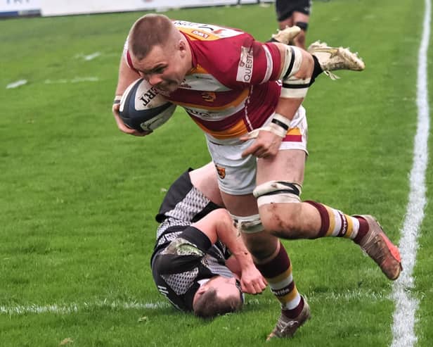 Fylde captain Toby Harrison returned to the bench against Harrogate Picture: Chris Farrow/Fylde RFC