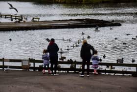 The lake at Stanley Park remained accessible to the public despite an earlier announcement stating it would be cordoned off due to "Avian Influenza biosecurity measures"