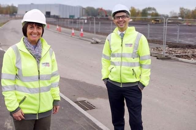 County Councillor Phillippa Williamson and County Councillor Aidy Riggott