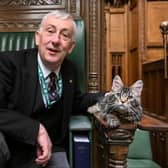 Sir Lindsay with Attlee in the Speaker's chair.