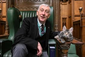 Sir Lindsay with Attlee in the Speaker's chair.