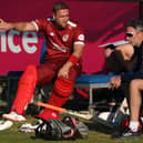 Graham Onions right is looking forward to Lancashire's Blackpool return on Wednesday Picture: Stu Forster/Getty Images