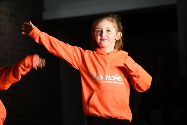 FLEETWOOD - BLACKPOOL - 25-11-23 Fleetwood gets festive at a Christmas market at Marine Hall and a lantern parade. The Starmaker Fleetwood Dance Troupe perform on stage.