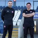 Nick Anderton (left) and Conrad Prendergast (right) have joined Chris Beech's coaching team at AFC Fylde Picture: AFC Fylde