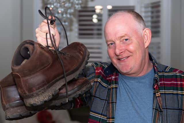 Cancer survivor David Uttley is to to climb Mount Kilimanjaro to raise money for charity. Photo: Kelvin Stuttard
