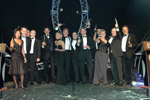Be Inspired Business Awards winners at the Empress ballroom in 2006