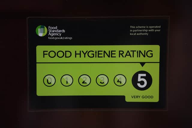 These are the latest food hygiene ratings for Blackpool