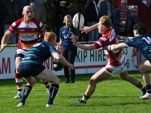 Fylde RFC are back at the Woodlands tomorrow a fortnight after their home victory over Preston Grasshoppers Picture: Michelle Adamson