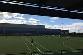 Fylde Hockey Club men's first team in action