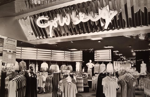 Goldberg was a huge name on the high street in the 80s and early 90s. This was the Blackpool store.