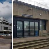 Left: Preston Magistrate's Court. Right: Blackpool Magistrate's Court.