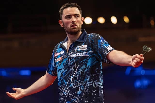 Luke Humphries is back in Betfred World Matchplay action at Blackpool's Winter Gardens tonight