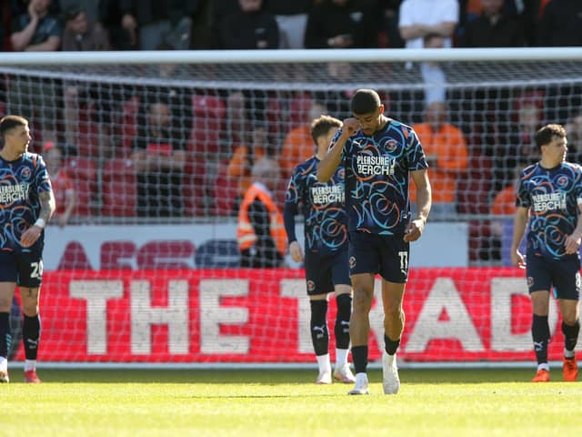 Blackpool were defeated by Rotherham United at the New York Stadium.