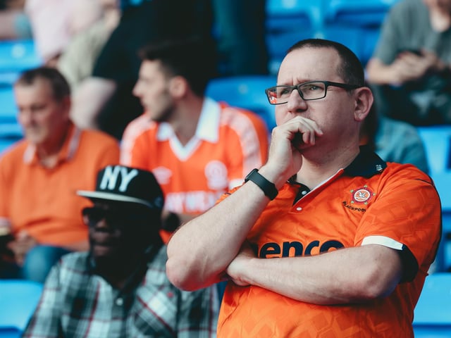 Seasiders supporters made the long trip to Reading.