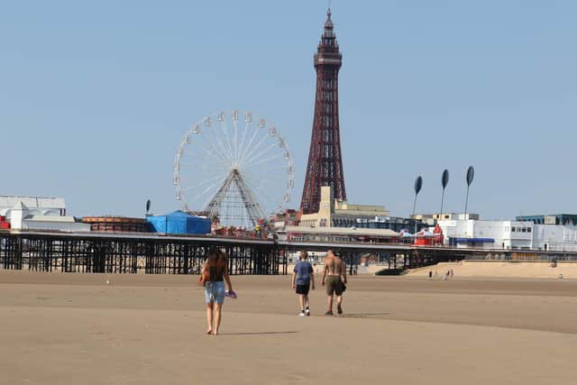A ban on accessing the waters off Blackpool, Fylde and Wyre was put in place after sewage washed into the sea (Phil Taylor/ SWNS)