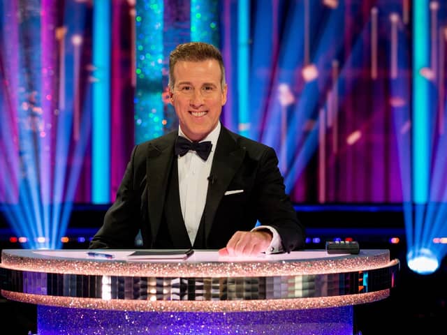 Anton Du Beke has many happy memories of dancing in Blackpool and is delighted to be on the Strictly judging panel for the first time in the resort. Picture: BBC.